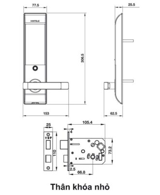 hướng dẫn lắp đặt khóa điện tử Hafele EL7500-TC 912.05.716