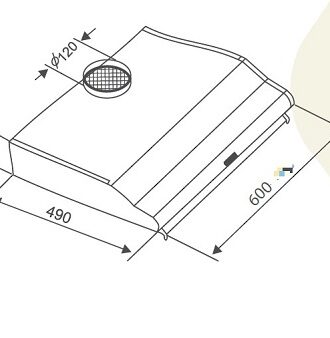 Kích thước Máy hút mùi Canzy CZ 2060I