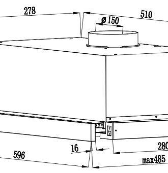 Kích thước Máy Hút Mùi Canzy CZ 6002G