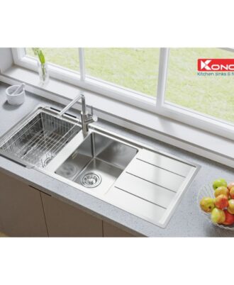 Ảnh thực tế của Rổ úp bát Konox inox Basket BK01