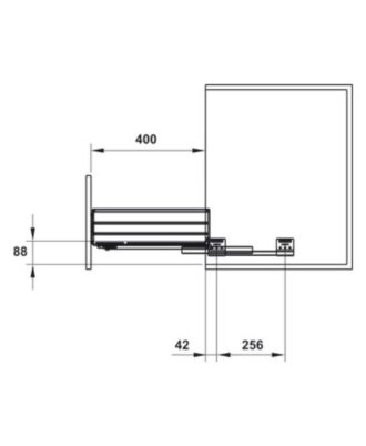 Bộ rổ bát đĩa Hafele Cappella 549.08.447