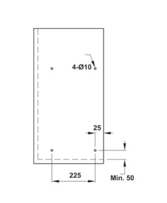 Bộ rổ bát đĩa Hafele Presto 544.40.031 700mm