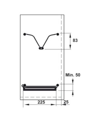 Bộ rổ bát đĩa Hafele Presto 544.40.031 700mm