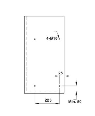 Bộ rổ bát đĩa Hafele Presto 544.40.034 900mm