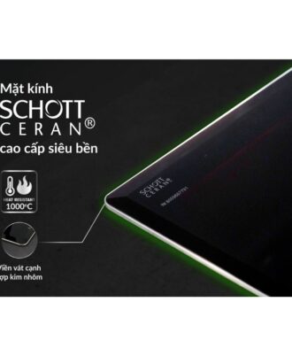 Mặt kính của bếp từ kết hợp hồng ngoại Eurosun EU-TE799Pro