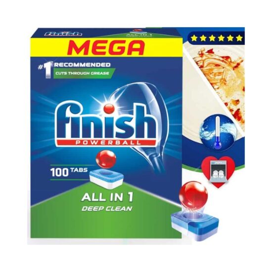 Viên rửa bát Finish All In One Max 100 viên